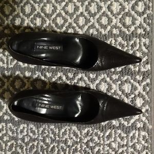 Nine West Lds. Black Shoes